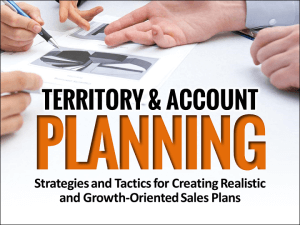 Leading Edge Account & Territory Planning